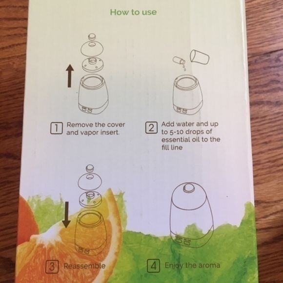 Like new Green𝙖𝙞𝙧 Essential Oil Diffuser SpaVapor + Changes Color - Picture 8 of 15